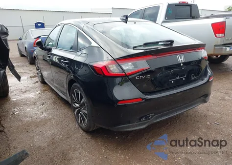 2024 Honda Civic Ex-L z USA, uszkodzony, nr VIN 19XFL1H70RE029348
